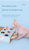 Cat hamster toy interactive play cat scratch board corrugated cat box claw grinder toy