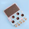 Cat hamster toy interactive play cat scratch board corrugated cat box claw grinder toy