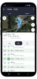 Realtime Waterproof GPS Electronic Pet Tracking Devices for Dogs Cats Size:L