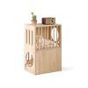 Indoor Outdoor Cat House with Removable Cushions