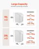 3.5Galx2 + 4.5Galx2 Ingredient Storage Container Airtight Kitchen Bin