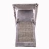 Miguel Fold and Store Cat Tower with Scratching Pad and Hammock