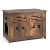 27.5"Litter box, cat house pet supplies with Side Entrance,Coffee table, end table or nightstand